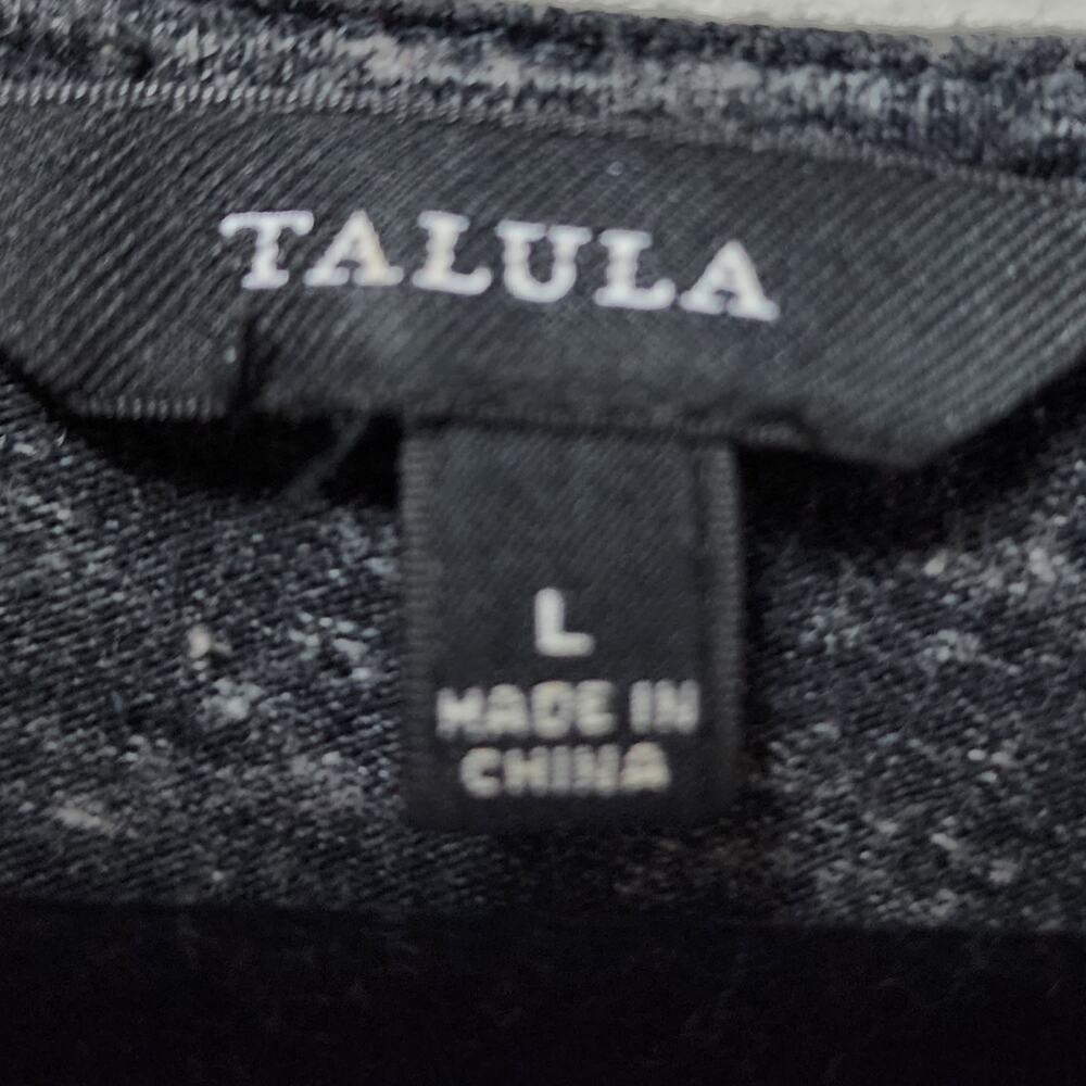 Talula Gray Tweed  Cotton Dress Size Large - Picture 3 of 7